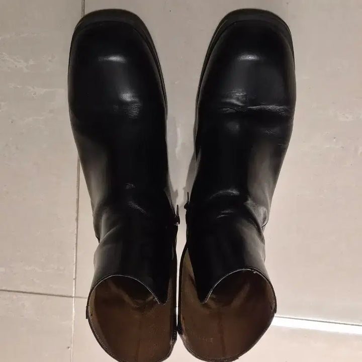 [BUNJANG] Romanticmove Square-Toe Chelsea Boots / 로맨틱무브 스퀘어토 첼시부츠