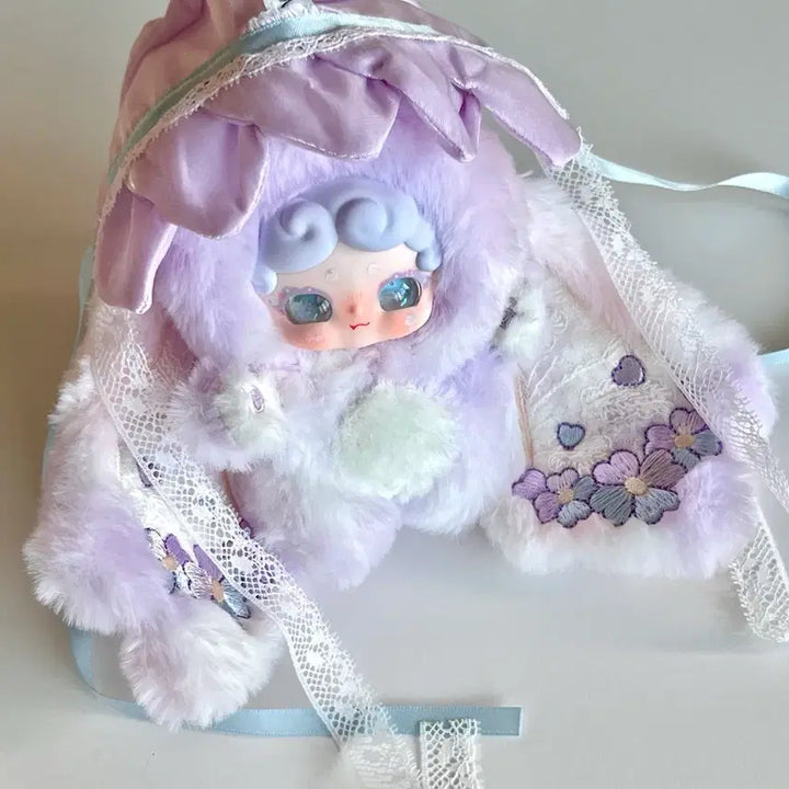 [BUNJANG] Lucky Draw Bambi Rabbit v6 Teatime Bonnet Hat / 럭키디어나이 밤토끼 v6 티타임 _보라솜사탕