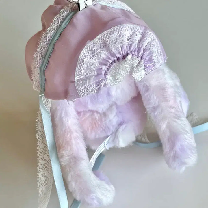 [BUNJANG] Lucky Draw Bambi Rabbit v6 Teatime Bonnet Hat / 럭키디어나이 밤토끼 v6 티타임 _보라솜사탕