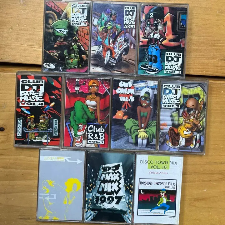 [BUNJANG] Club DJ Dance Music Cassette Tape Collection / 클럽 DJ 댄스뮤직 등 카세트테이프 모음