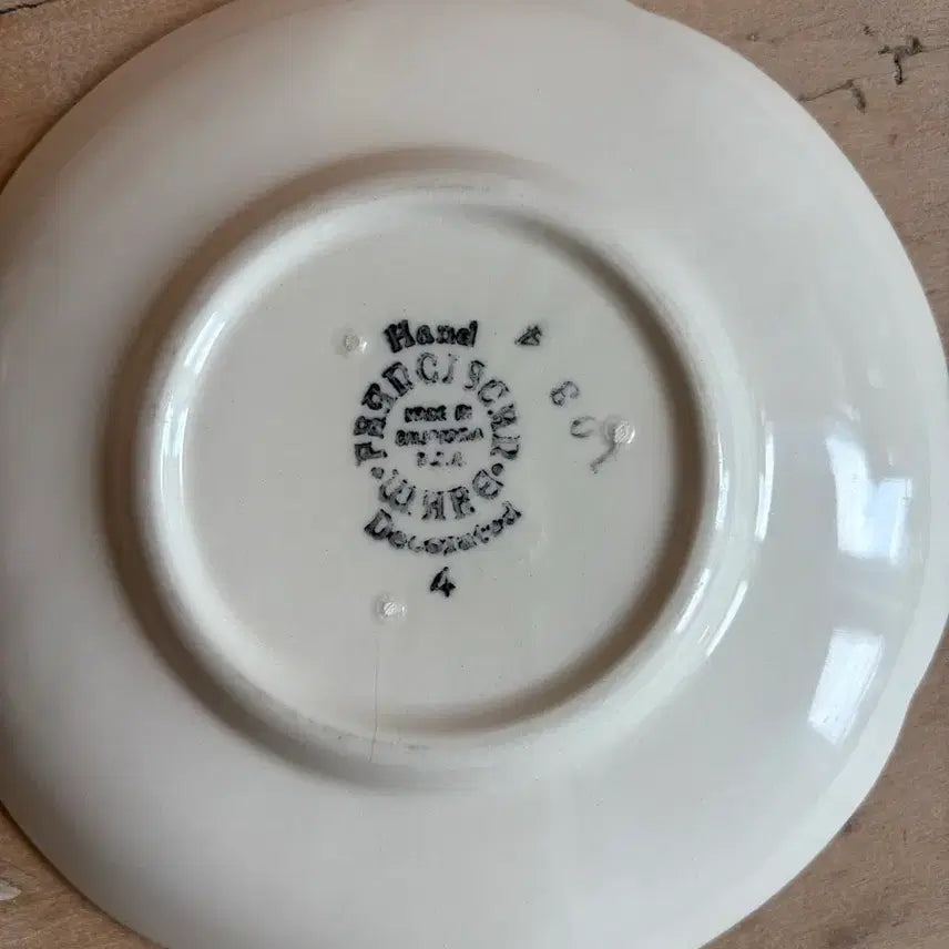[BUNJANG] Franciscan Desert Rose Cup and Saucer Set / 1940년 미국 프란시스칸 데저트 로즈 사막의장미 컵앤소서