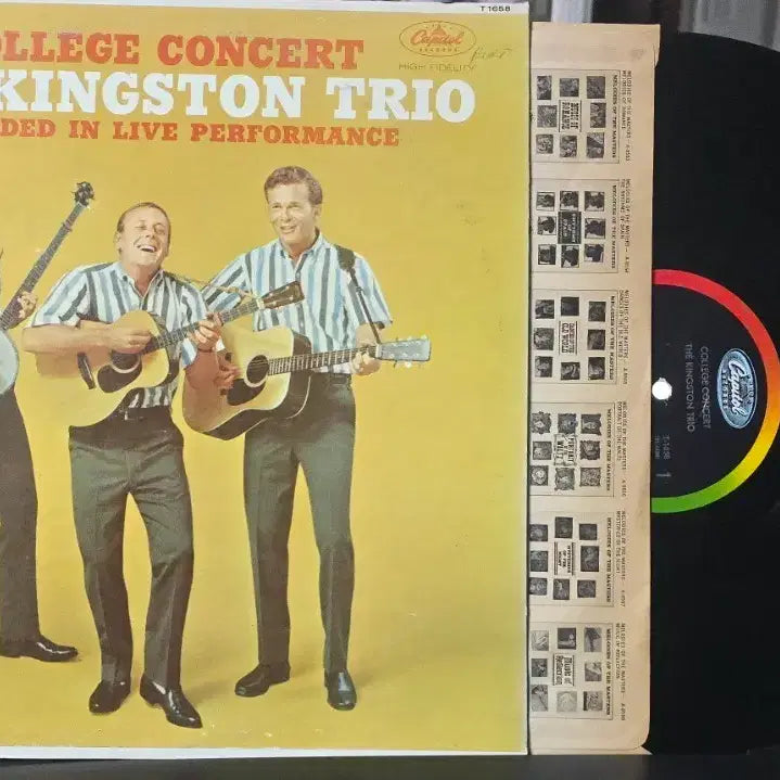 [BUNJANG] The Kingston Trio College Concert LP USA / The Kingston Trio_College Concert_LP USA