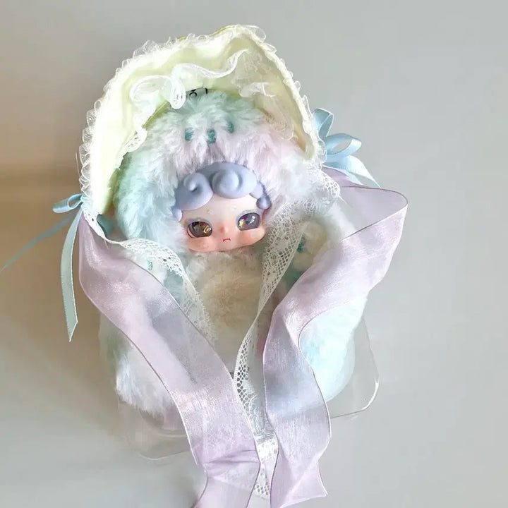 [BUNJANG] Luckydoll Bamtoki v6 Bonnet Hat "Cotton Candy" / 럭키디어나이 밤토끼 v6 티타임 _솜사탕