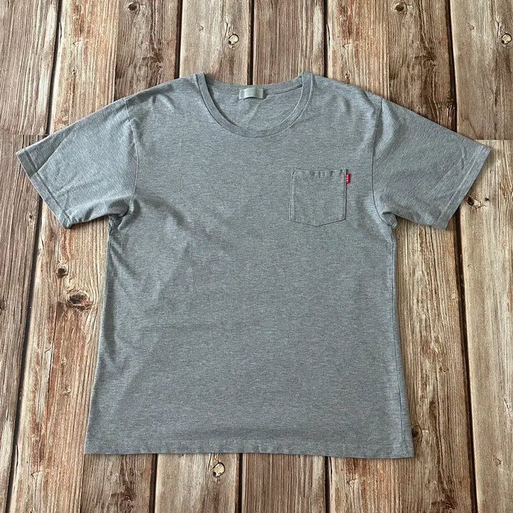 [BUNJANG] GOD SELECTION XXX Plain Pocket T-Shirt Grey XL / GOD SELECTION XXX 무지 포켓티 그레이 XL사이즈