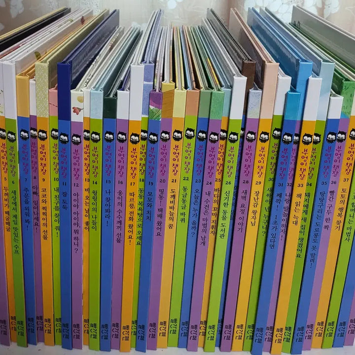 [SOLD OUT] [교원] 빨간펜 부엉이 책장 전집 40권