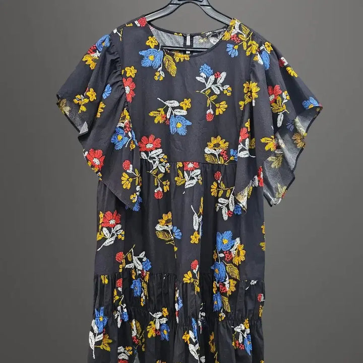 [BUNJANG] Zara Floral Pattern Dress / ZARA 자라 플라워 패턴 원피스