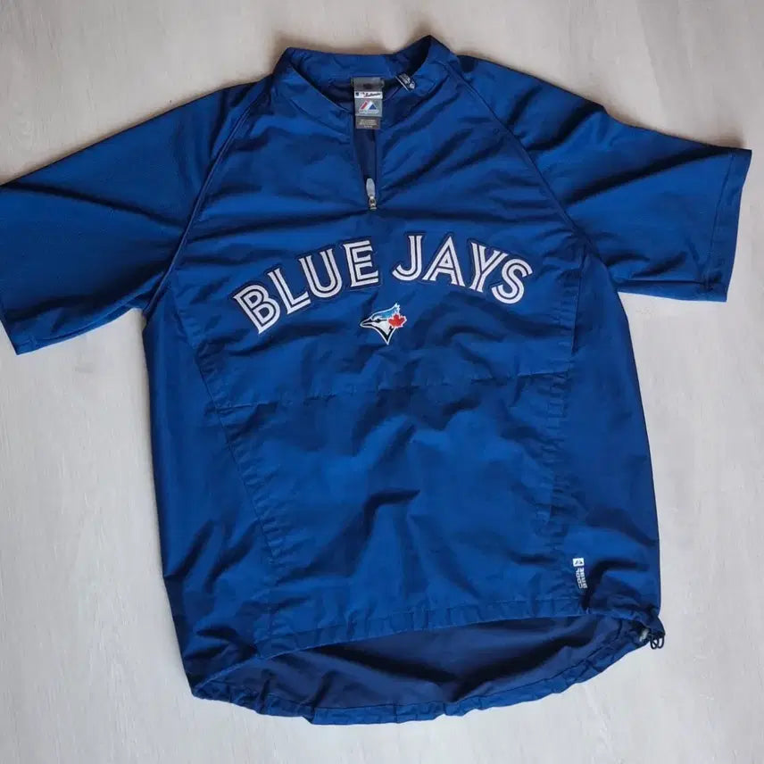 [BUNJANG] Majestic Toronto Blue Jays Windbreaker / 마제스틱 토론토 블루재이스 바람막이