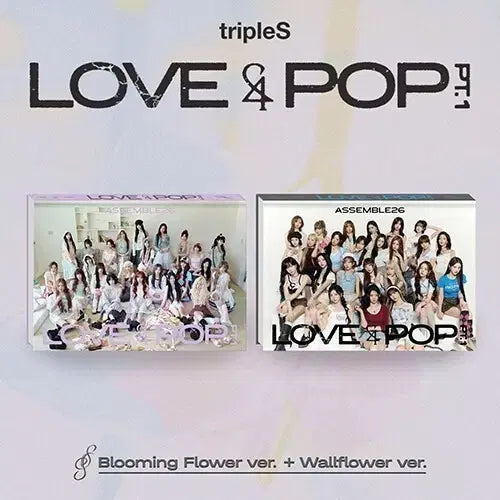 [BUNJANG] Triples LOVE&amp;POP 2-Album Set / 트리플에스 triples 2종세트 LOVE&amp;POP