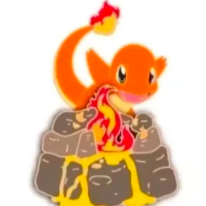 [BUNJANG] Pokemon Isak Toast Charmander Badge / 포켓몬스터 포켓몬 이삭토스트 파이리 뱃지