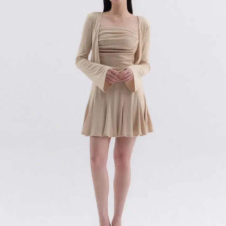 [BUNJANG] Grace Yu Joy Mini Skirt Beige L / 그레이스유- 조이 미니스커트 L사이즈