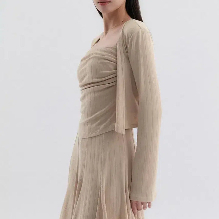 [BUNJANG] Grace Yu Joy Mini Skirt Beige L / 그레이스유- 조이 미니스커트 L사이즈
