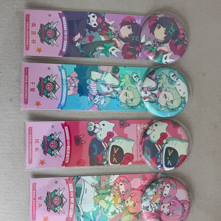 [BUNJANG] Zdzen aod Sanrio Collaboration Angeldy Badge Photocard / 젠존제 aod 엔젤디 산리오 콜라보 뺏지 포카