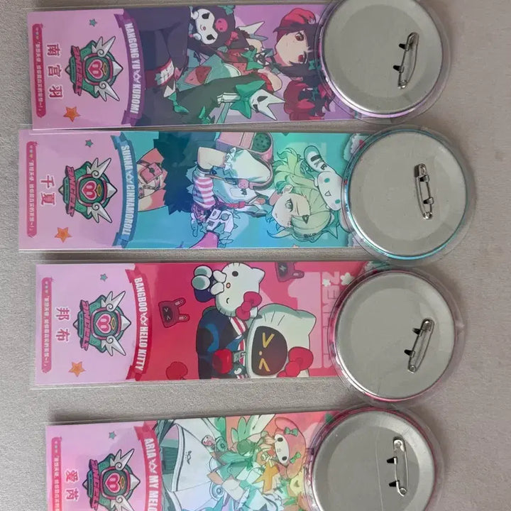 [BUNJANG] Zdzen aod Sanrio Collaboration Angeldy Badge Photocard / 젠존제 aod 엔젤디 산리오 콜라보 뺏지 포카