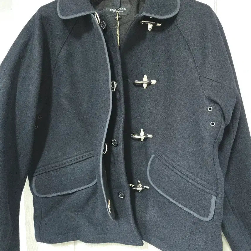 [BUNJANG] Eastlog Fireman Jacket Navy Wool L / 이스트로그 파이어맨 자켓 네이비 울 L