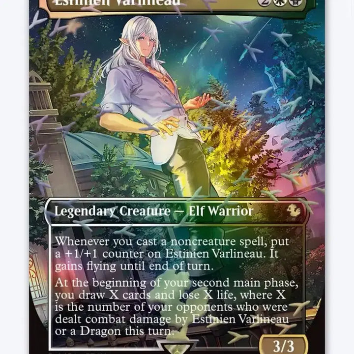 [BUNJANG] Final Fantasy XIV Estinien Trading Card / 파이널판타지14 파판14 MTG 에스티니앙 카드