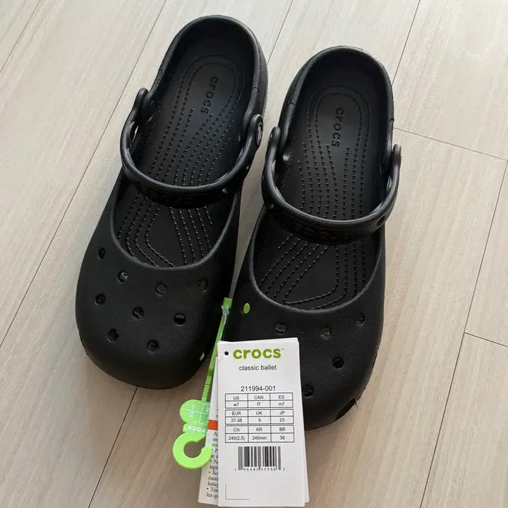 [BUNJANG] Crocs Classic Ballet Leopard Black / (정품) 크록스 발레 레오파드 블랙 새상품