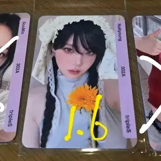 [BUNJANG] tripleS Love &amp; Pop Seoyeon, Nakyung, Yubin Album Object CC302, CC303 / 트리플에스 러브앤팝 서연 나경 cc302. cc303 앨범 옵젝