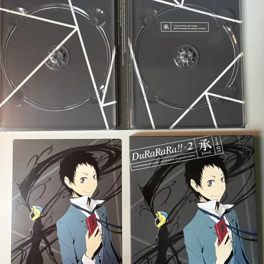 [BUNJANG] Durarara!! x2 Ten Blu-ray Disc Set Packaging Only / 듀라라라!! x 2 승 블루레이 디스크  1 (CD없음, 패키지만)