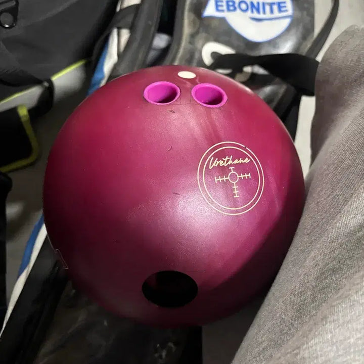 [BUNJANG] Magenta Pearl Urethane 15lb Bowling Ball / 마젠타 펄 우레탄 15p