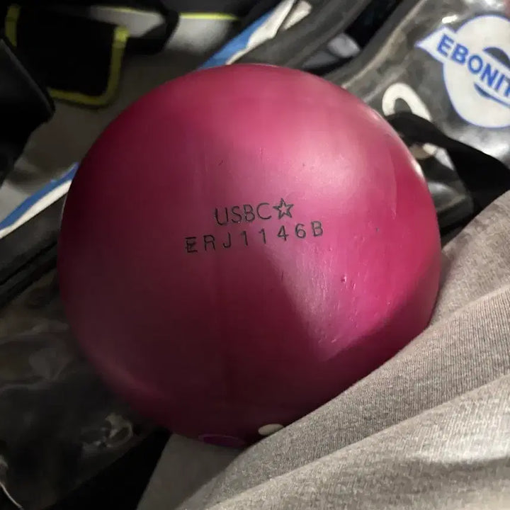 [BUNJANG] Magenta Pearl Urethane 15lb Bowling Ball / 마젠타 펄 우레탄 15p
