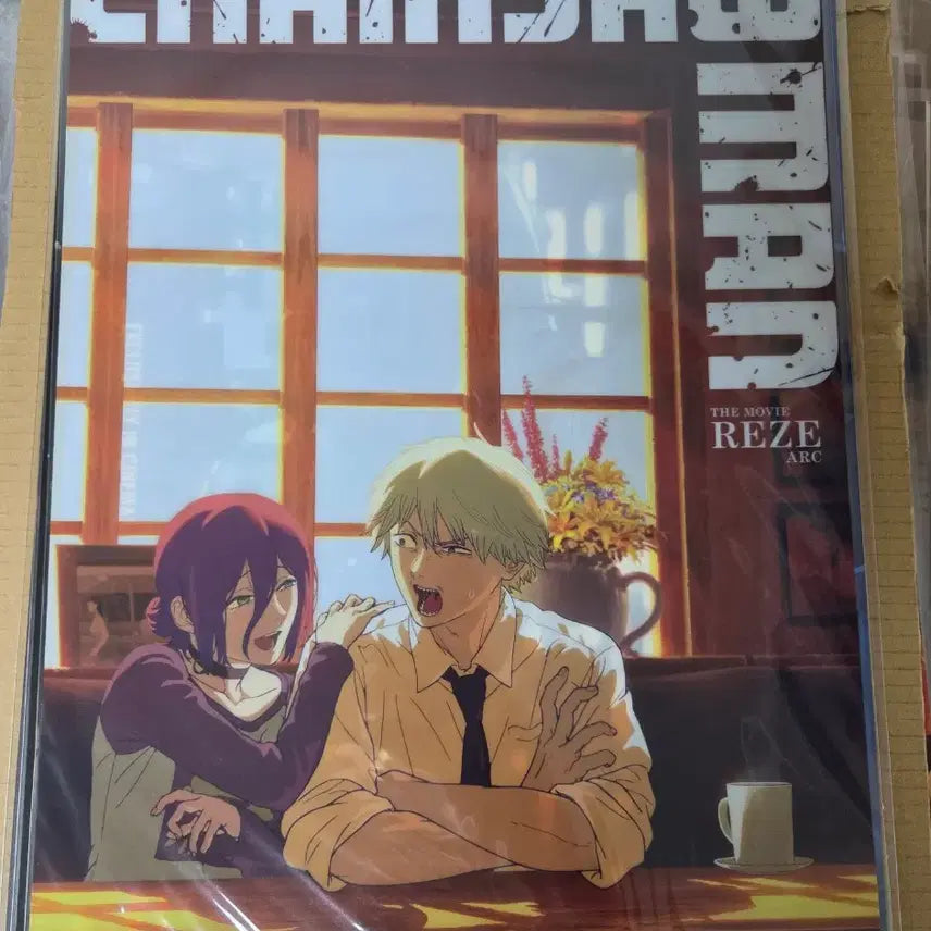 [BUNJANG] Chainsaw Man The Movie: Reze Arc 4 Poster Set / 4종 일괄)체인소맨 극장판 포스터