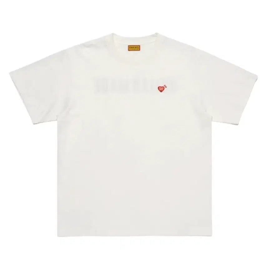 [BUNJANG] Human Made Heart Logo Back Print Short Sleeve T-Shirt / [당일 무료배송] 휴먼메이드 하트 로고 백프린팅 반팔 티셔츠 3color
