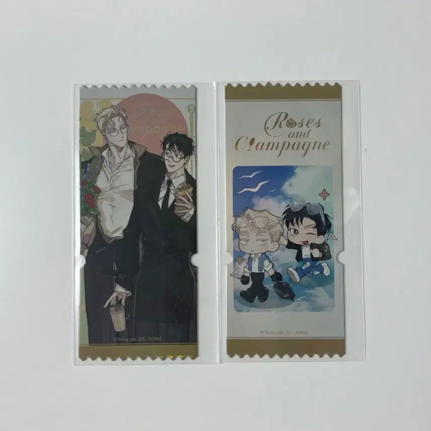 [BUNJANG] Bundle Set Rose &amp; Champagne China Pop-up Ticket Benefit / 일괄) 장미와 샴페인 장샴 티켓 특전 중국 팝업