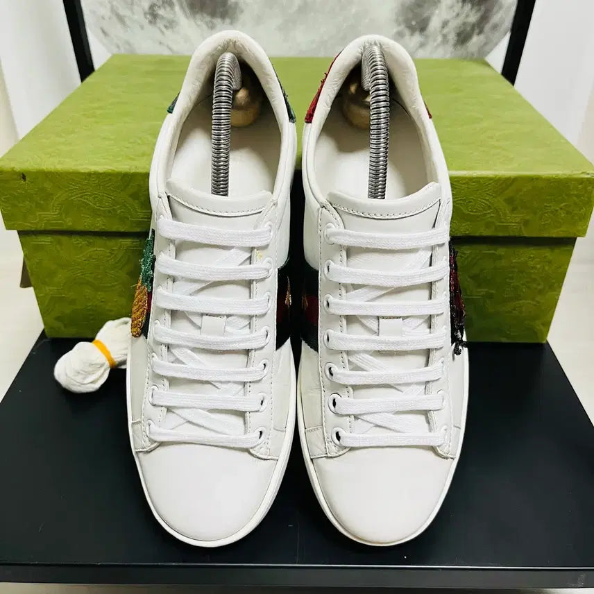 [BUNJANG] Gucci Pineapple Ladybug Ace Sneakers (Size 36) / 정품 36) 구찌 파인애플 무당벌레 에이스 스니커즈 230~235