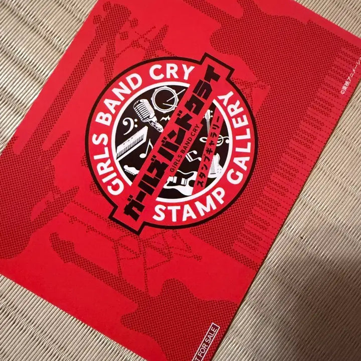 [BUNJANG] Kawasaki Girls Band Cry Stamp Gallery Merchandise Set / 카와사키 걸즈 밴드 크라이 스탬프 갤러리 특전 지류 굿즈 세트