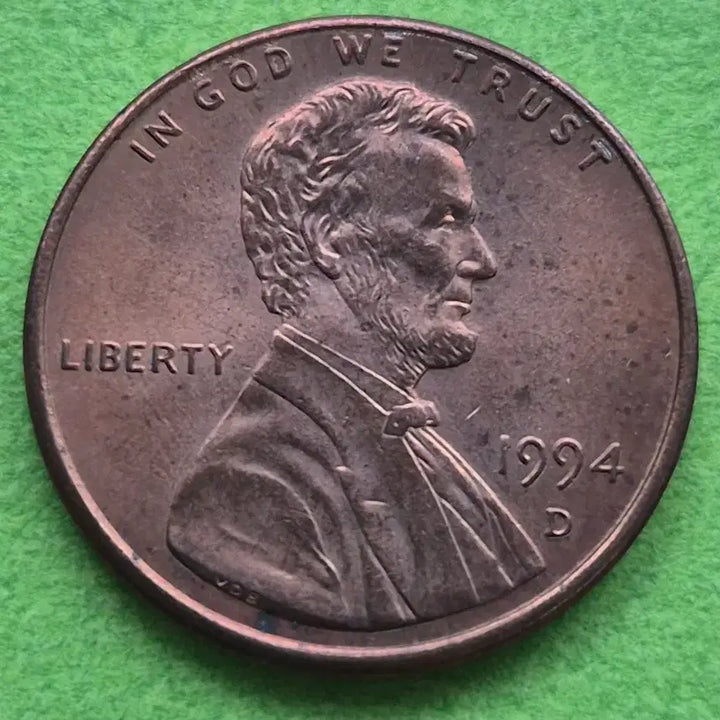 [BUNJANG] 1994 United States 1 Cent Coin / 1994 미국 1센트 동전 M3457