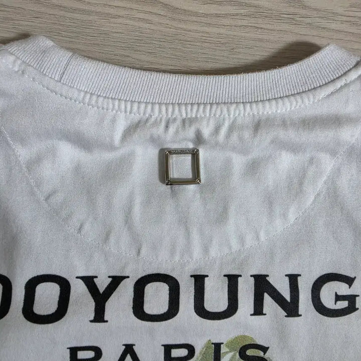 [BUNJANG] Wooyoungmi Flower (Tulip) Short Sleeve T-Shirt Size 46 / [46] <상태좋음> 우영미 플라워(튤립) 반팔