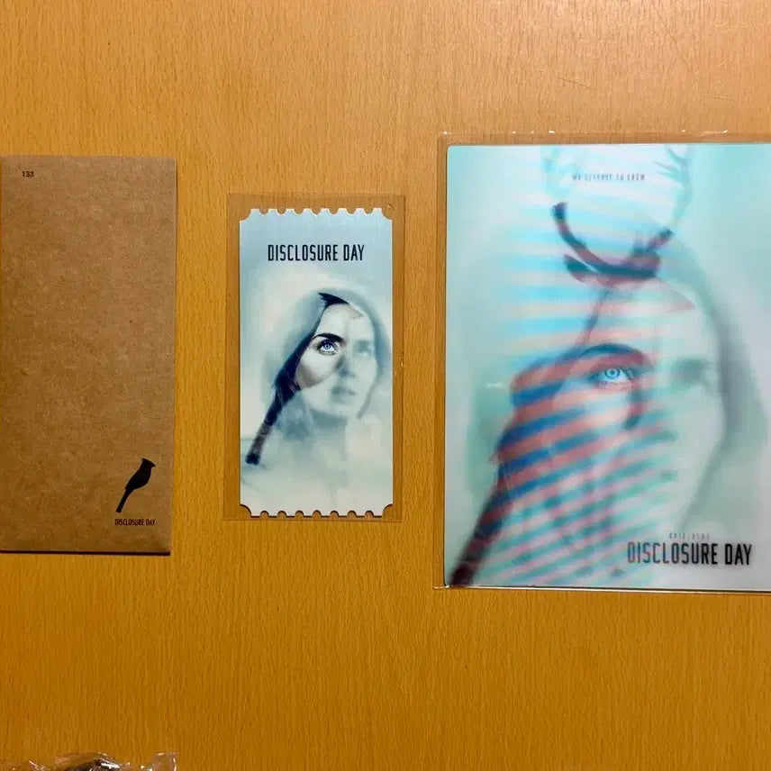[BUNJANG] Disclosure Day TTT, Original Ticket, Art Card Bundle Set / <디스클로저 데이> TTT+오리지널티켓+아트카드 3종 일괄