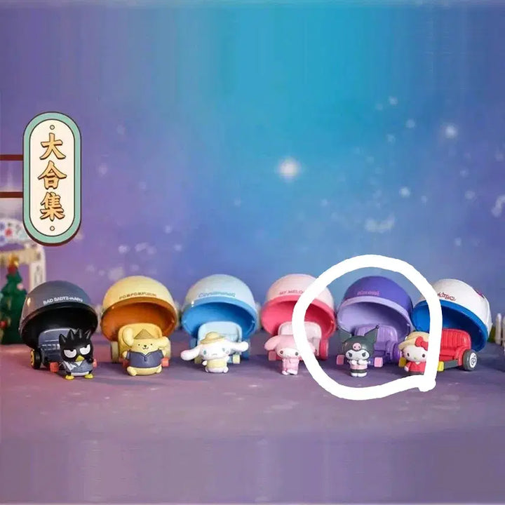 [BUNJANG] Sanrio Kuromi Cart Figure (Sealed) / [미개봉] 산리오 랜덤 피규어 > 쿠로미 리어카 피규어