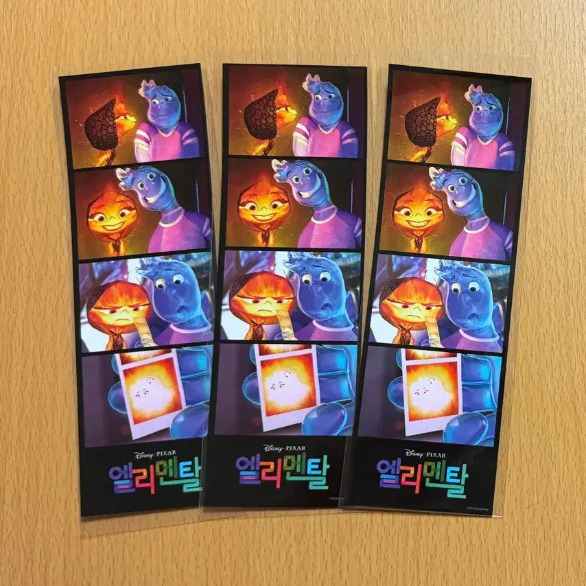 [BUNJANG] Elemental Special Ticket, Life Four Cuts, Mini Photocard Bundle Set / <엘리멘탈> 스페셜티켓+인생네컷+미니포토카드 일괄