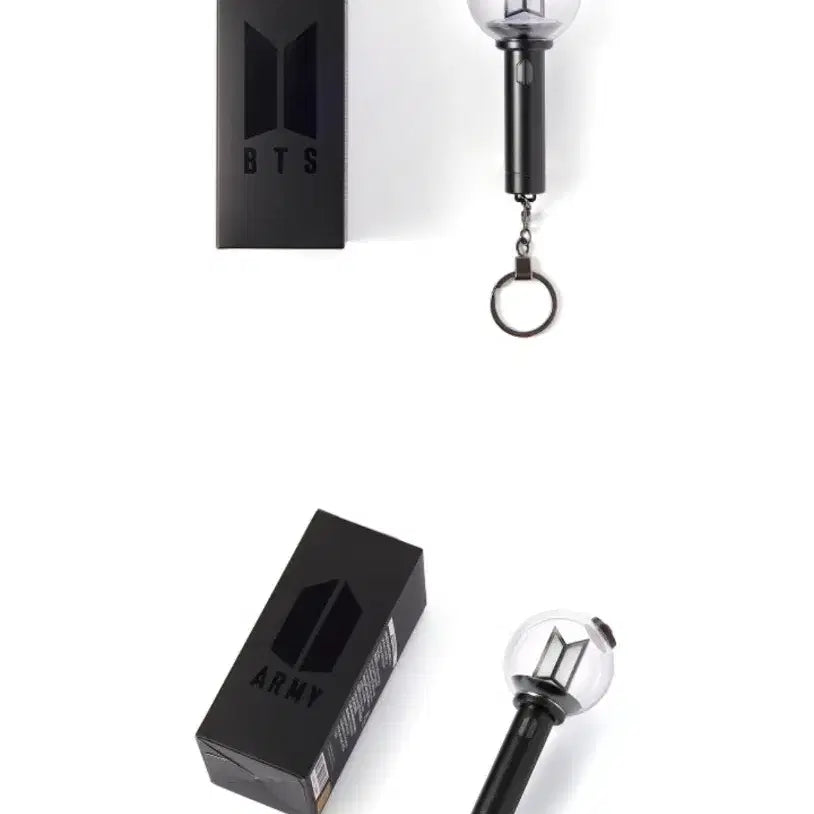 [BUNJANG] BTS Official Light Stick Ver.4 Army Bomb Miniature Keyring (Sealed) / 공식 라이트 스틱 버전 4 아미밤 미니어처 키링 미개봉
