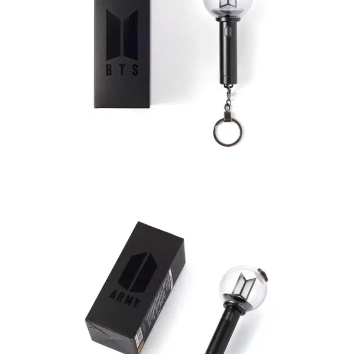 [BUNJANG] BTS Official Light Stick Ver.4 Army Bomb Miniature Keyring (Sealed) / 공식 라이트 스틱 버전 4 아미밤 미니어처 키링 미개봉