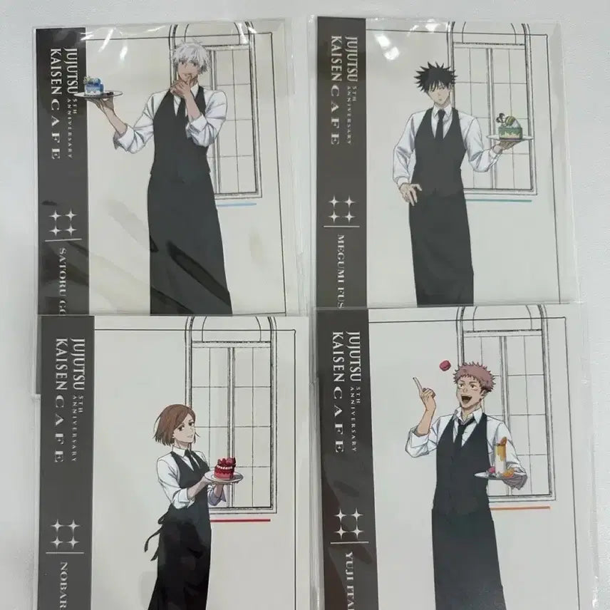 [BUNJANG] Jujutsu Kaisen SuiPala Fukuoka Pop-up Limited Edition Postcard Set - Satoru Gojo, Megumi Fushiguro, Yuji Itadori / 주술회전 스이파라 후쿠오카 팝업 특전 엽서 고죠 사토루 메구미 유지
