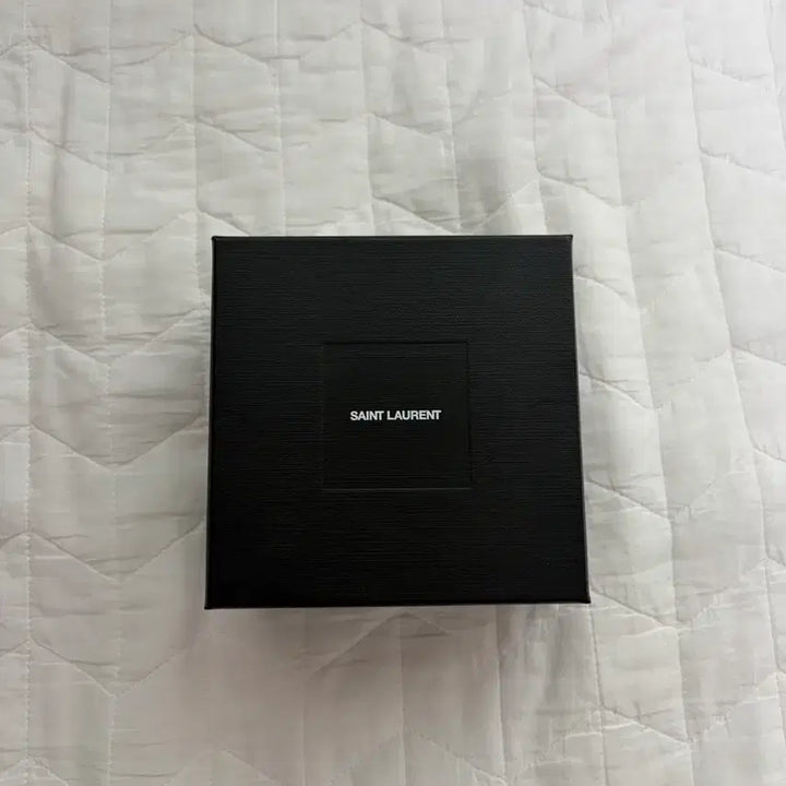 [BUNJANG] Saint Laurent Silver Buckle Leather Belt 85 / 생로랑 은장 레더벨트 85