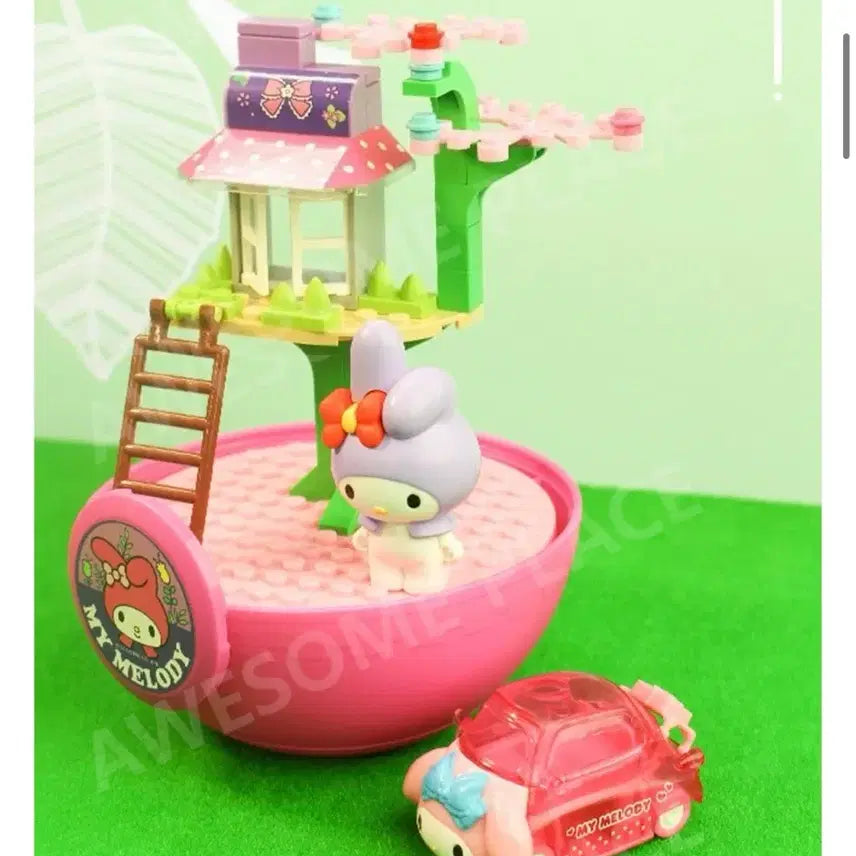 [BUNJANG] Sanrio My Melody Compatible Building Blocks Set / 레고호환블럭 산리오 마이멜로디