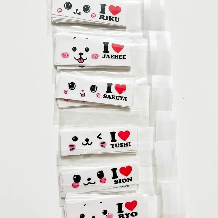 [BUNJANG] NCT Wish Wish Doll Face Sticker Set / 엔위시 위시돌 얼굴 스티커 리쿠쿠리유우시버블냥시온시오닝엔시티위시