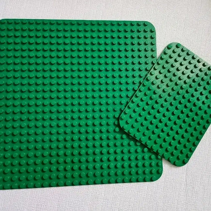 [BUNJANG] LEGO DUPLO 2-Piece Plate Set (Green) / 레고 듀플로 2개 세트 (그린)