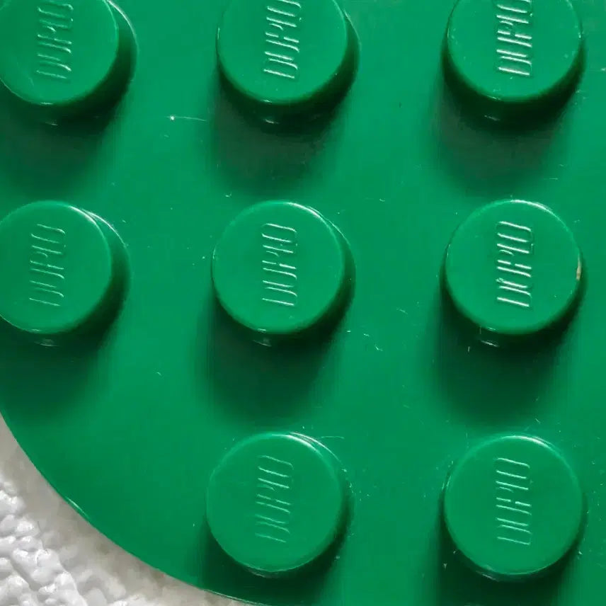 [BUNJANG] LEGO DUPLO 2-Piece Plate Set (Green) / 레고 듀플로 2개 세트 (그린)
