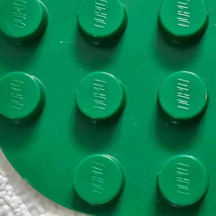 [BUNJANG] LEGO DUPLO 2-Piece Plate Set (Green) / 레고 듀플로 2개 세트 (그린)
