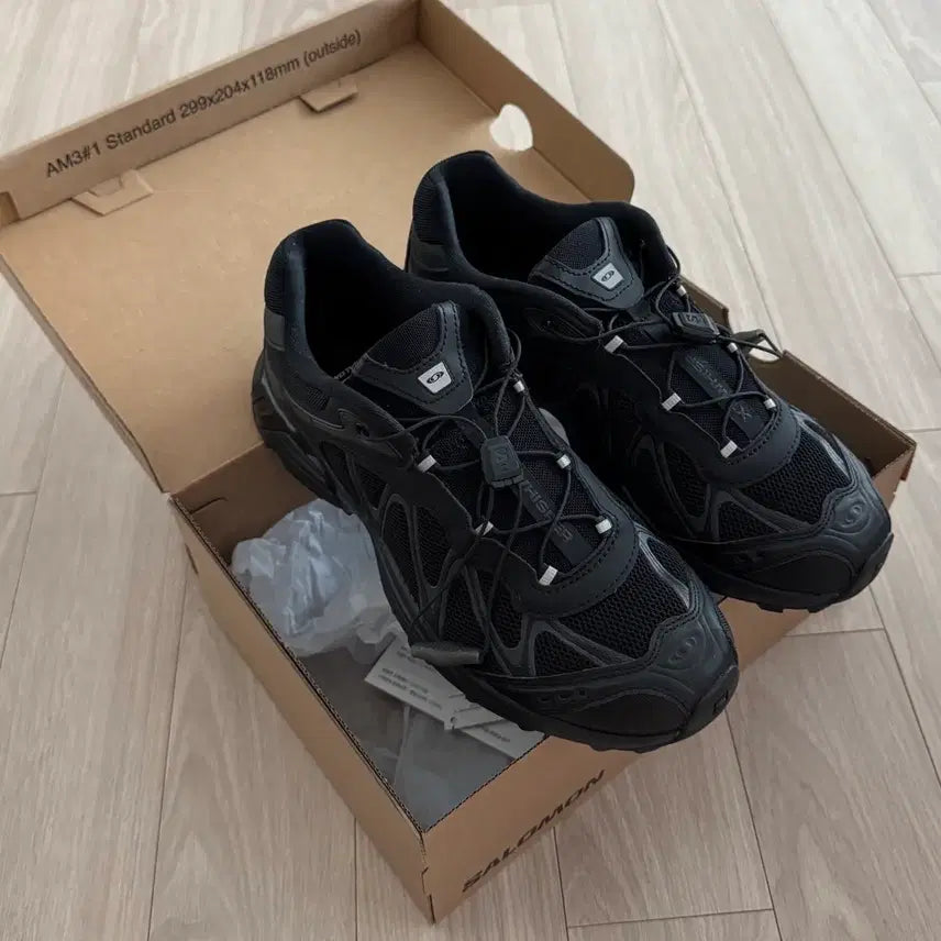 [BUNJANG] Salomon XT-Whisper Black Asphalt Sneakers / 살로몬 XT-위스퍼 블랙