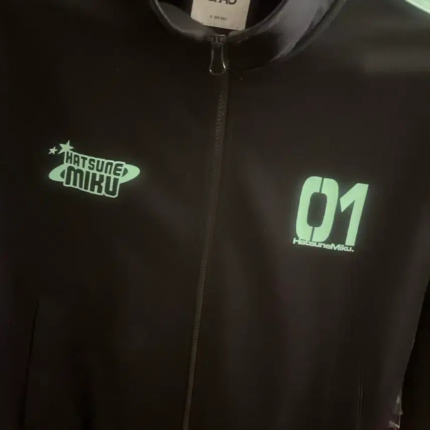 [BUNJANG] Hatsune Miku SPAO Collaboration Track Jacket Jersey S / 하츠네 미쿠 스파오 콜라보 트랙 재킷 져지 S