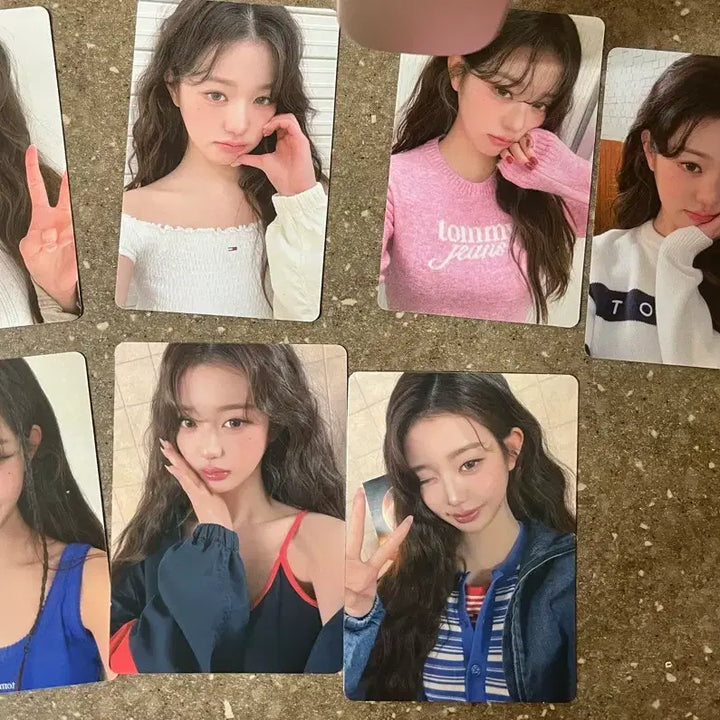 [BUNJANG] Tommy Jeans Jang Wonyoung Photocard Bundle Set / 타미 진스 장원영 포카 일괄 양도