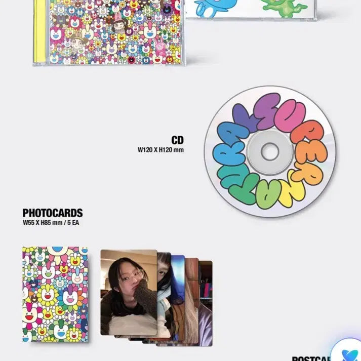 [BUNJANG] NewJeans Supernatural Album Bag Photocard Bundle Set / 미개봉 뉴진스 슈퍼네추럴 앨범 가방 포토카드포함