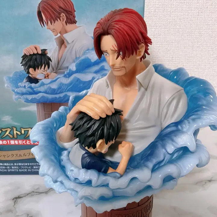 [BUNJANG] One Piece Shanks &amp; Luffy Revible Moment Last One Figure / (현물 최저가)원피스 샹크스 루피 Revible Moment 라스트원