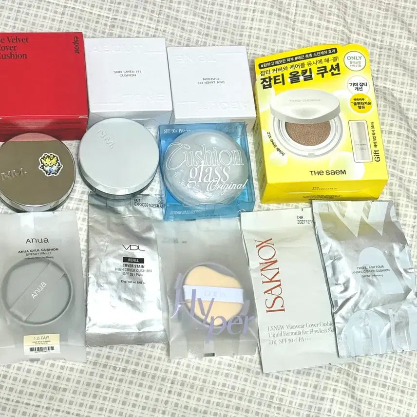 [BUNJANG] Various Korean Cushion Foundation Refills and Sets / 쿠션 본품/리필 판매
