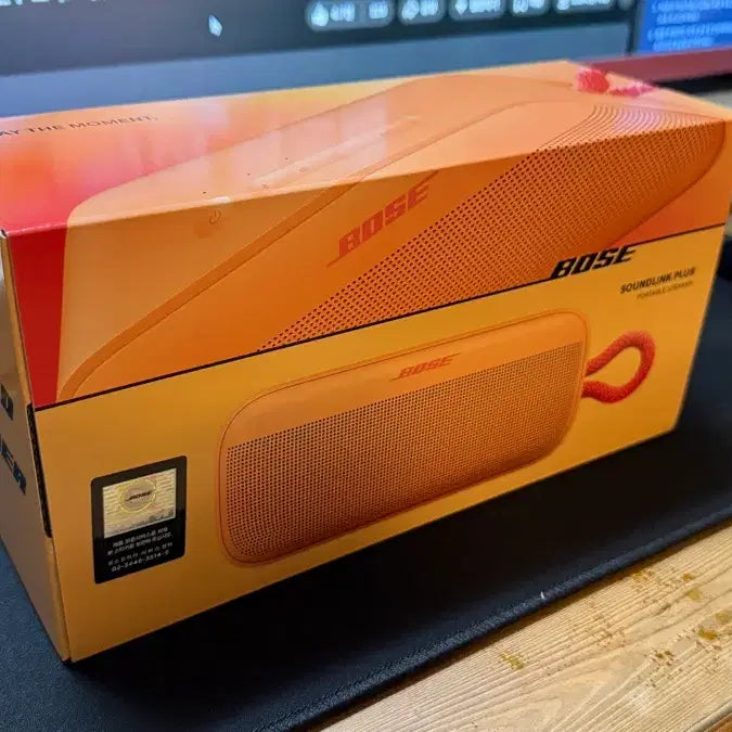 [SOLD OUT] 보스 사운드링크 플러스 휴대용 스피커 오렌지